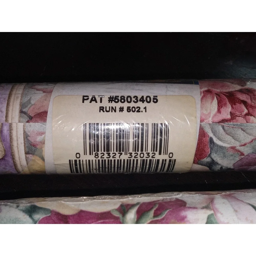 LOT OF 2 Village Floral Wallpaper Border 15 Feet 5803405 New Cottagecore Granny